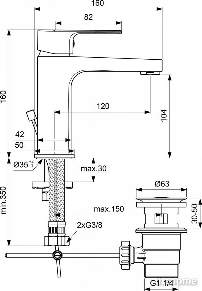Душевой комплект Ideal Standard Esla 6 в 1 «ВСЕ для встройки» BD002XC - 11