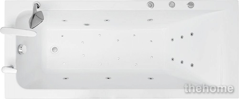 Акриловая ванна Aquanet Bright 175х75 см 00242379 глянцевый белый - TheHome