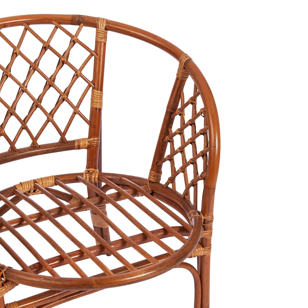 Комплект для отдыха BAHAMA (диван + 2 кресла + стол со стеклом) /с подушками/ TetChair 15382 - 10