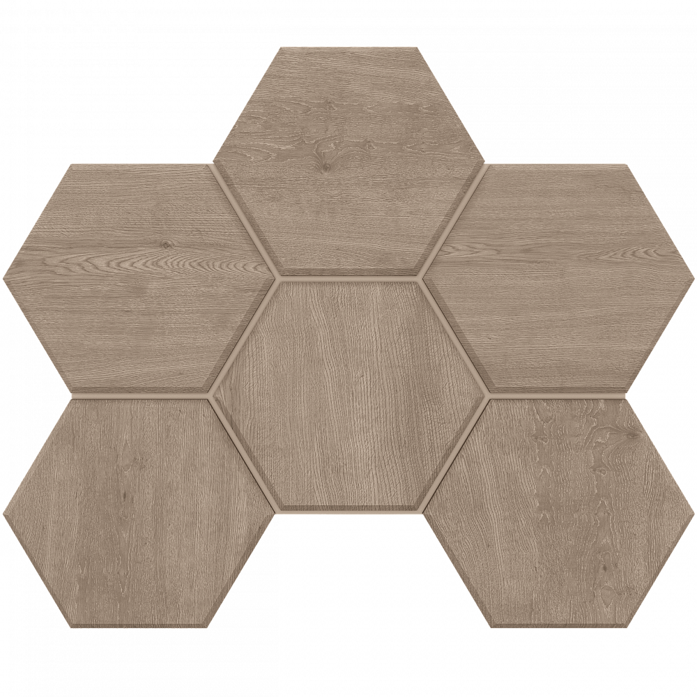 Мозаика CW02 Hexagon 25x28,5 непол. - TheHome