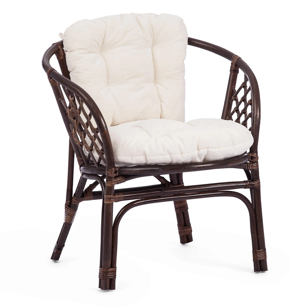 Комплект для отдыха BAHAMA (диван + 2 кресла + стол со стеклом) /с подушками/ TetChair 15383 - 8