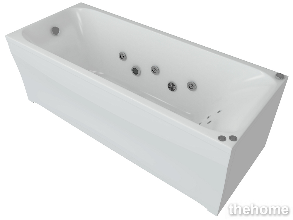 Акриловая ванна Aquatek Альфа 150 на объемном каркасе - 3