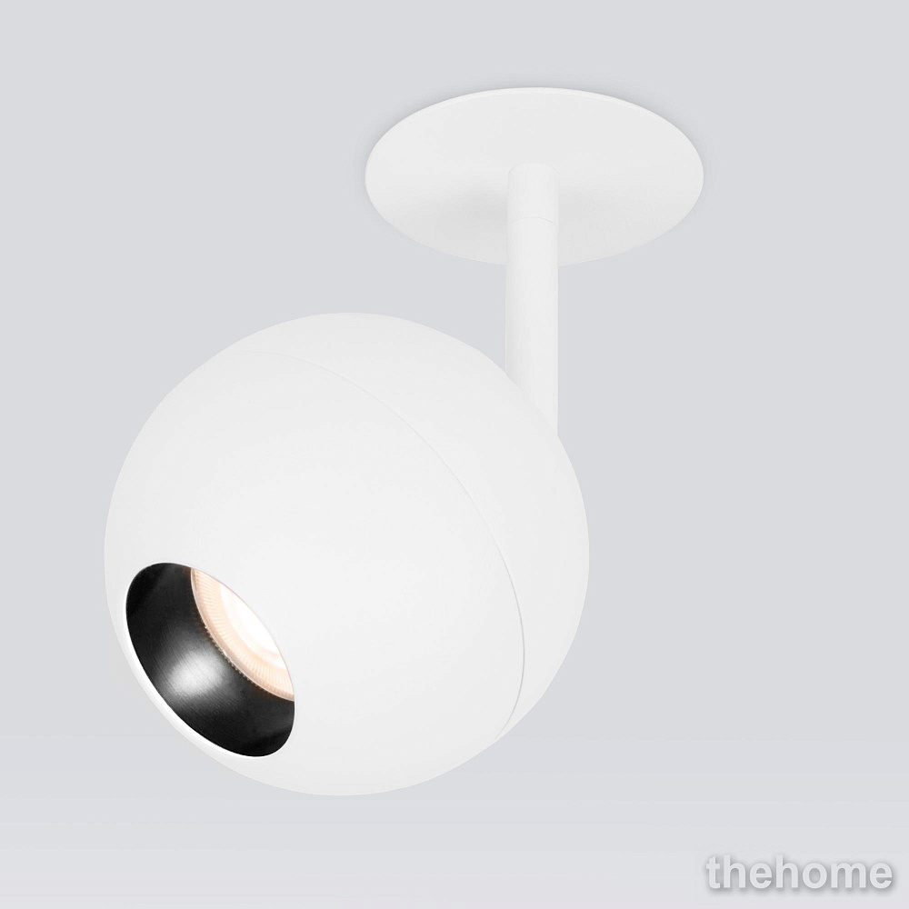 Встраиваемый светодиодный светильник белый Elektrostandard Ball 9926 LED 4690389169830 - TheHome