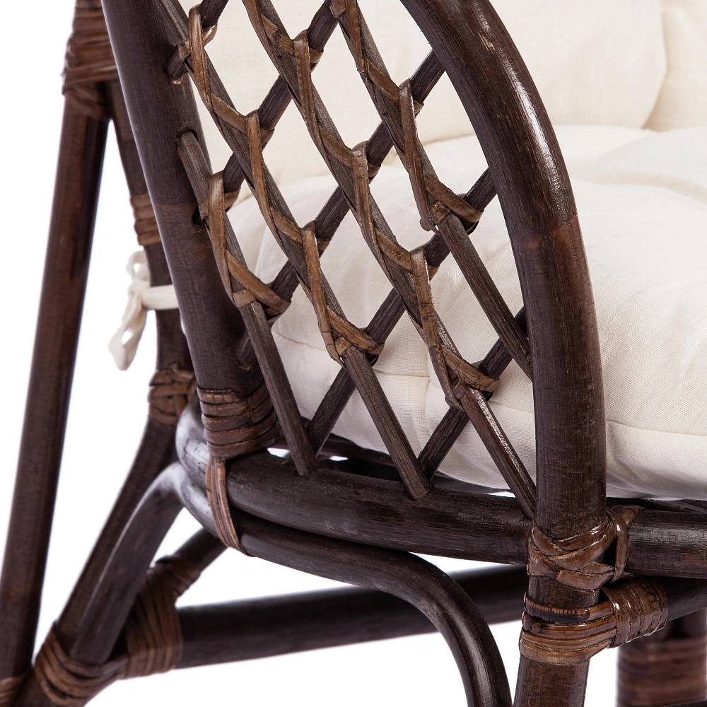 Комплект для отдыха BAHAMA (диван + 2 кресла + стол со стеклом) /с подушками/ TetChair 15383 - 11
