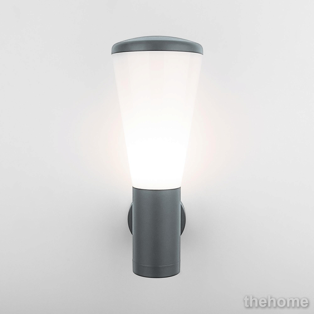 Настенный уличный светильник IP54 серый Elektrostandard Cone 1416 TECHNO 4690389068478 - 4