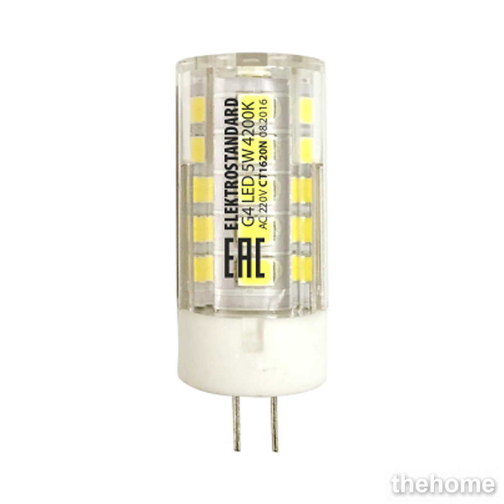 Светодиодная лампа JC 5W 220V 4200K Elektrostandard G4 LED BLG404 4690389051739 - 2