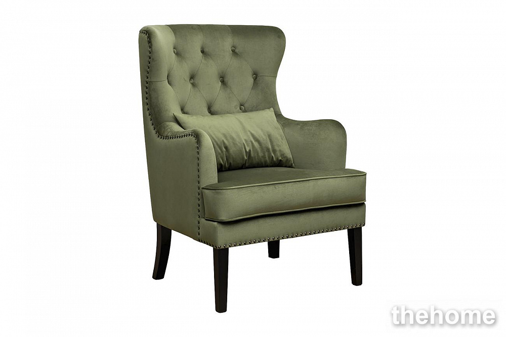 Кресло Rimini велюр зеленый Colton 008-ZEL 74*84*104см с подушкой Garda Decor - 2