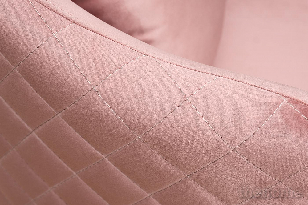 Кресло Verona вращающееся, велюр розовый Colt 007-ROS/хром 70*77*80см Garda Decor - 3