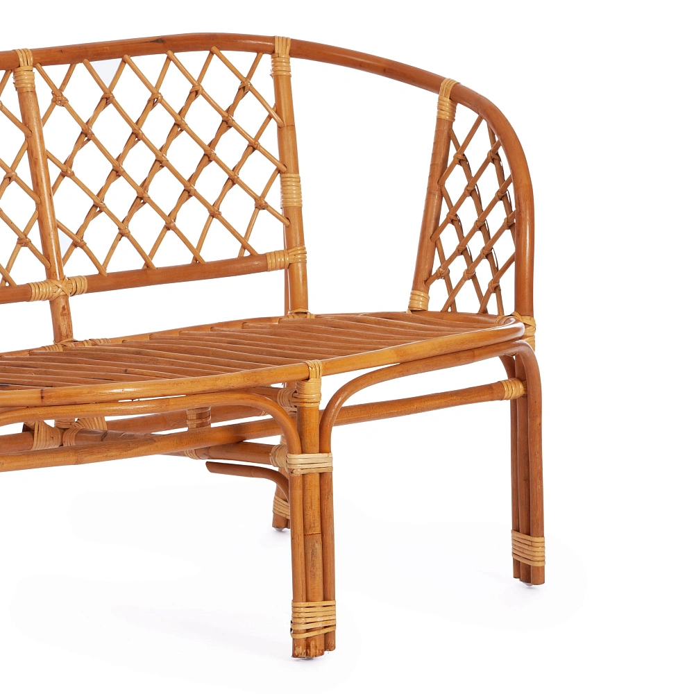 Комплект для отдыха BAHAMA (диван + 2 кресла + стол со стеклом) /с подушками/ TetChair 10090 - 5