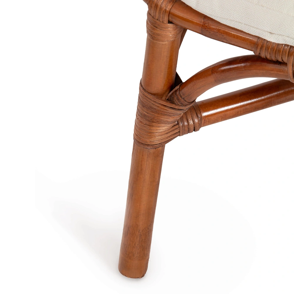 Комплект для отдыха TURKEY (стол круглый (со стеклом)+2 кресла + диван) /с подушками/ TetChair 12639 - 7