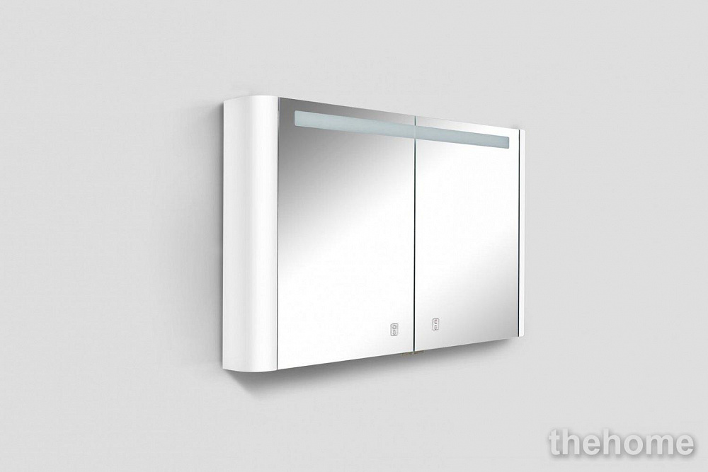 Зеркальный шкаф Am.Pm Sensation M30MCX1001WG, цвет - белый глянец, с подсветкой, 100 см - 6