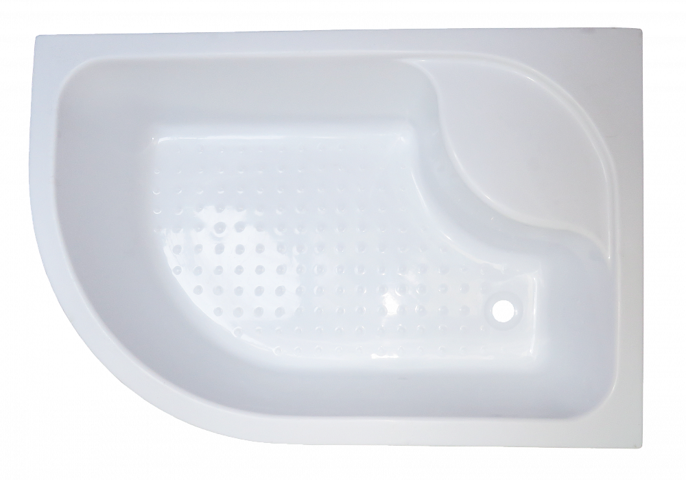 Душевой уголок Royal Bath 8120BK-C матовое правый - 3