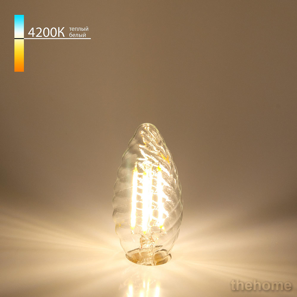 Филаментная светодиодная лампа 7W 4200K E14 прозрачный Elektrostandard BLE1414 4690389041433 - TheHome
