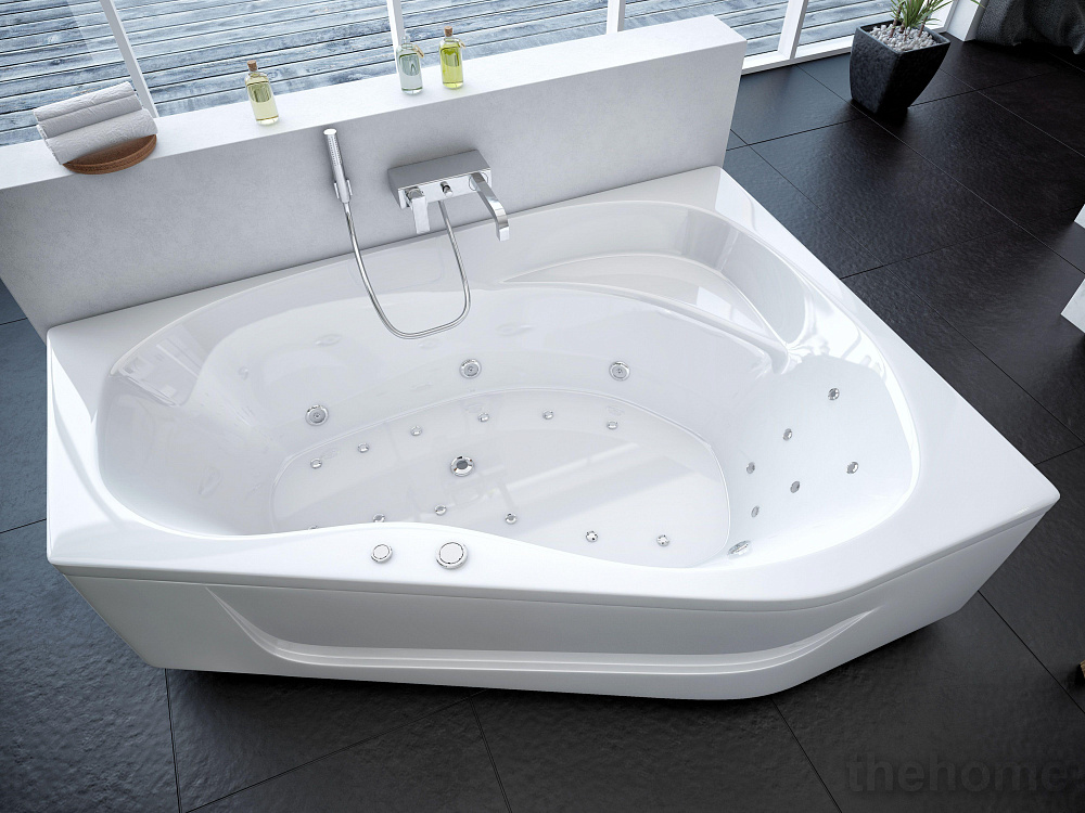 Акриловая ванна Aquatek Медея 170 R на объемном каркасе - 4
