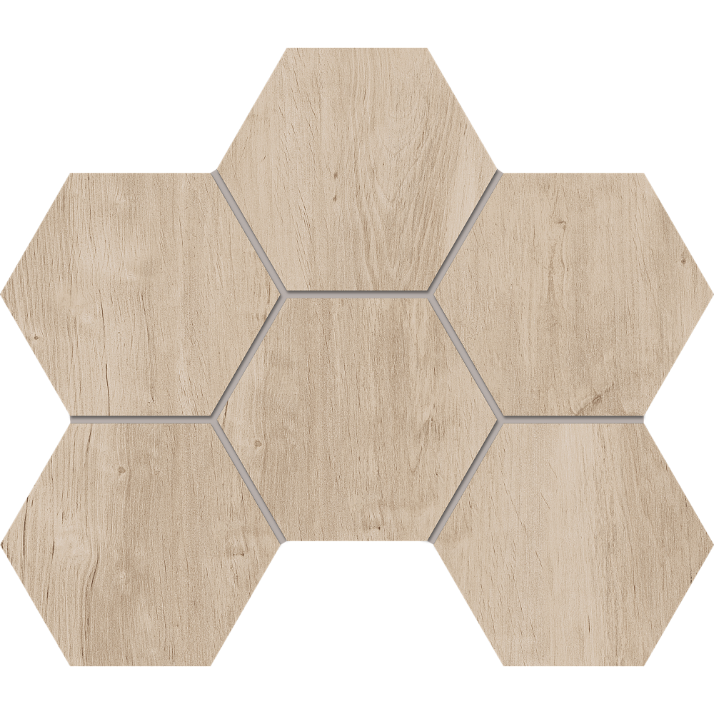 Мозаика SF02 Hexagon 25x28,5 непол. - TheHome