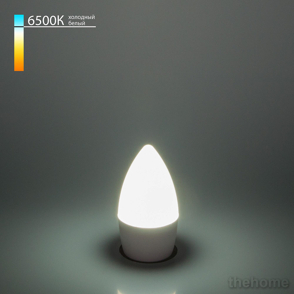 Светодиодная лампа "Свеча" СD LED 6W 6500K E27 Elektrostandard BLE2738 4690389056413 - TheHome