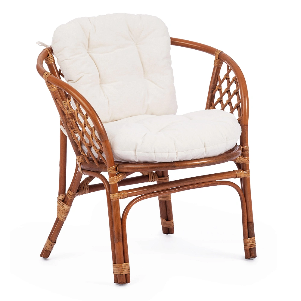 Комплект для отдыха BAHAMA (диван + 2 кресла + стол со стеклом) /с подушками/ TetChair 15382 - 8