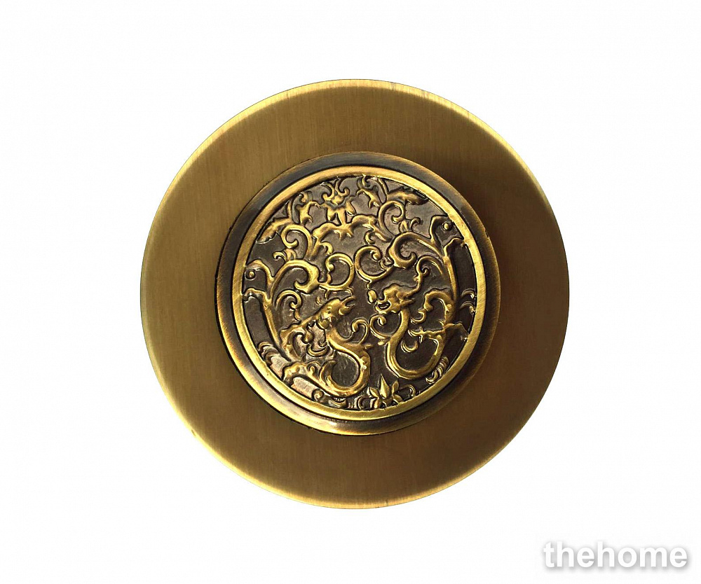 Донный клапан без перелива для раковины Bronze de Luxe Узоры 21964/1 - 3