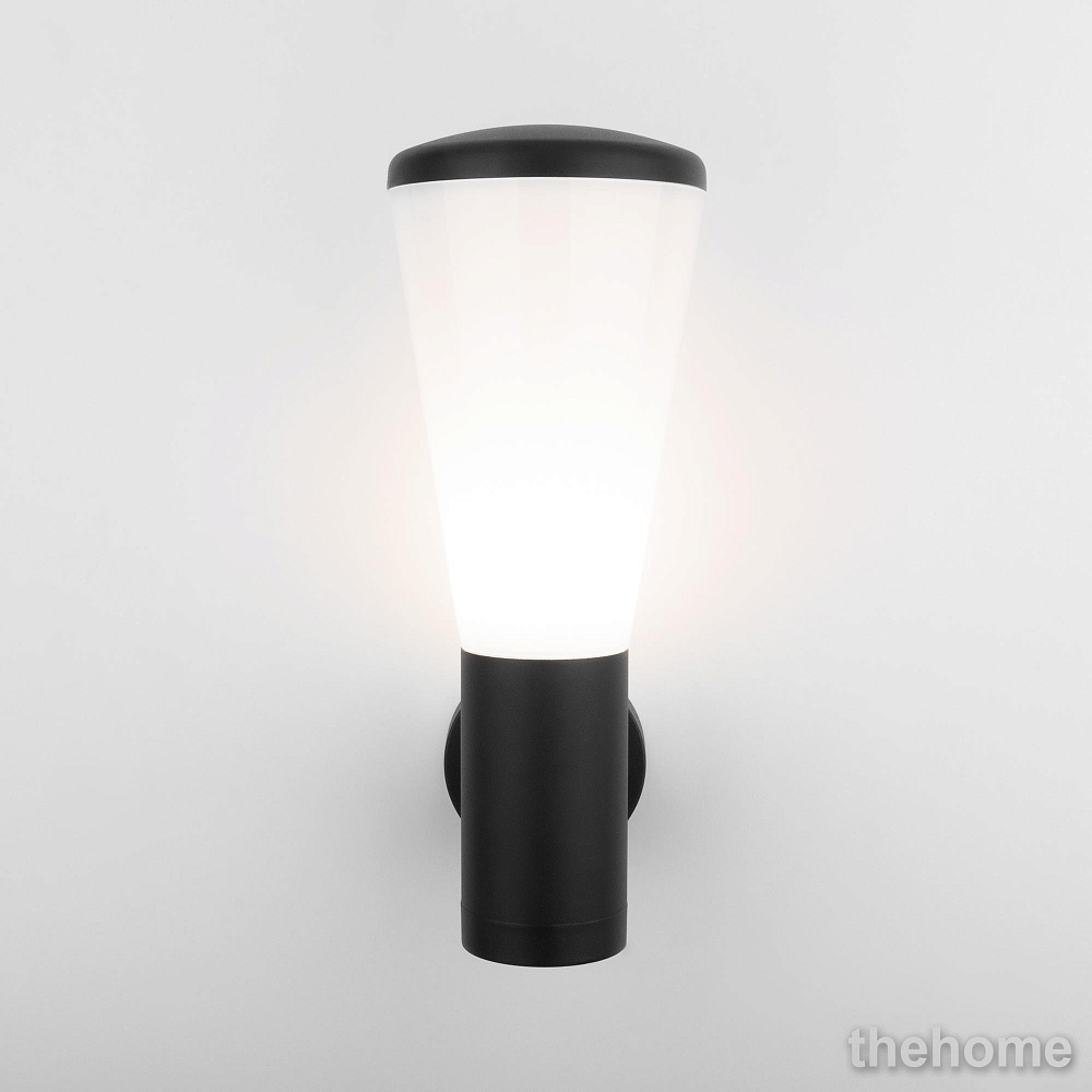 Настенный уличный светильник IP54 черный Elektrostandard Cone 1416 TECHNO 4690389068461 - 4
