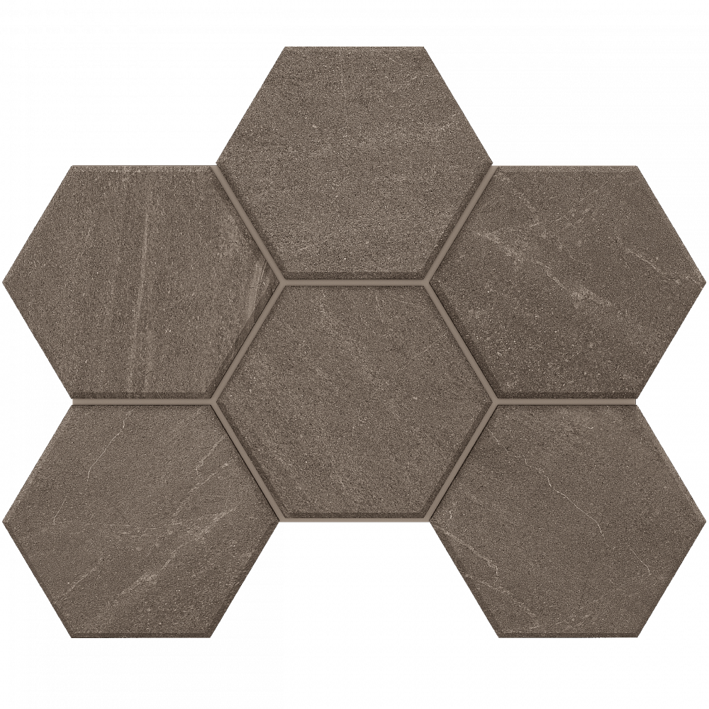 Мозаика GB03 Hexagon 25x28,5 непол. - TheHome