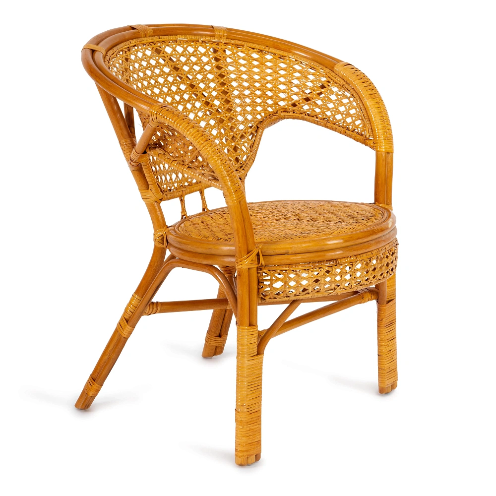 Комплект PELANGI 02/15 (стол со стеклом + 4 кресла) [без подушек] TetChair 10084 - 3