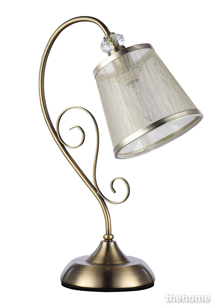 Настольная лампа декоративная Freya Driana FR2405-TL-01-BZ - TheHome