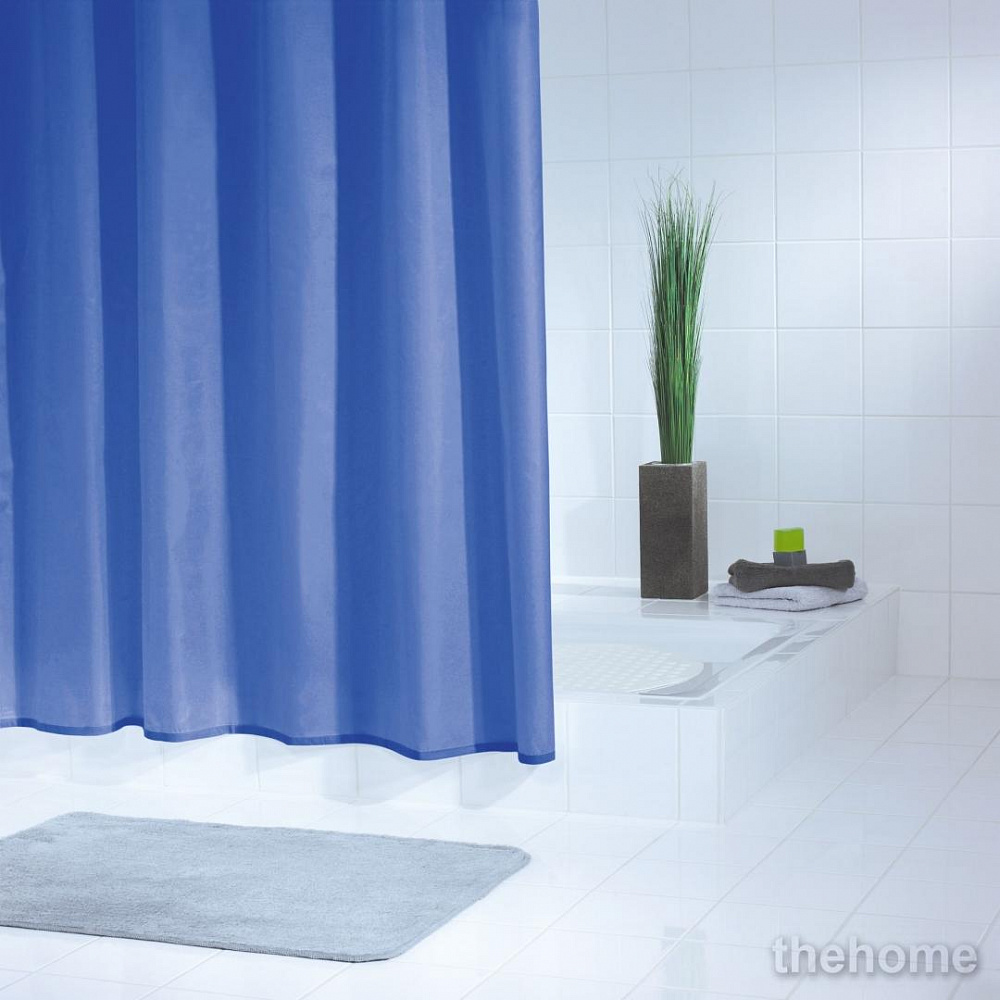 Штора для ванных комнат Ridder Standard 31333 синяя/голубая - TheHome