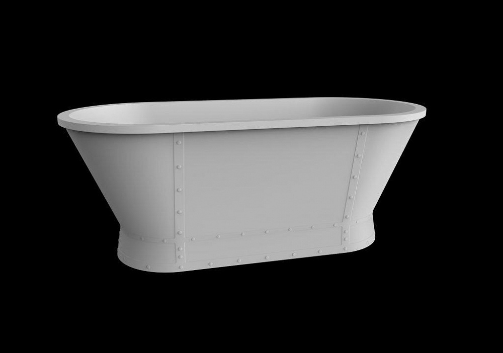 Акриловая ванна BelBagno BB35 168x78x65 см, белая (bianco) - 4