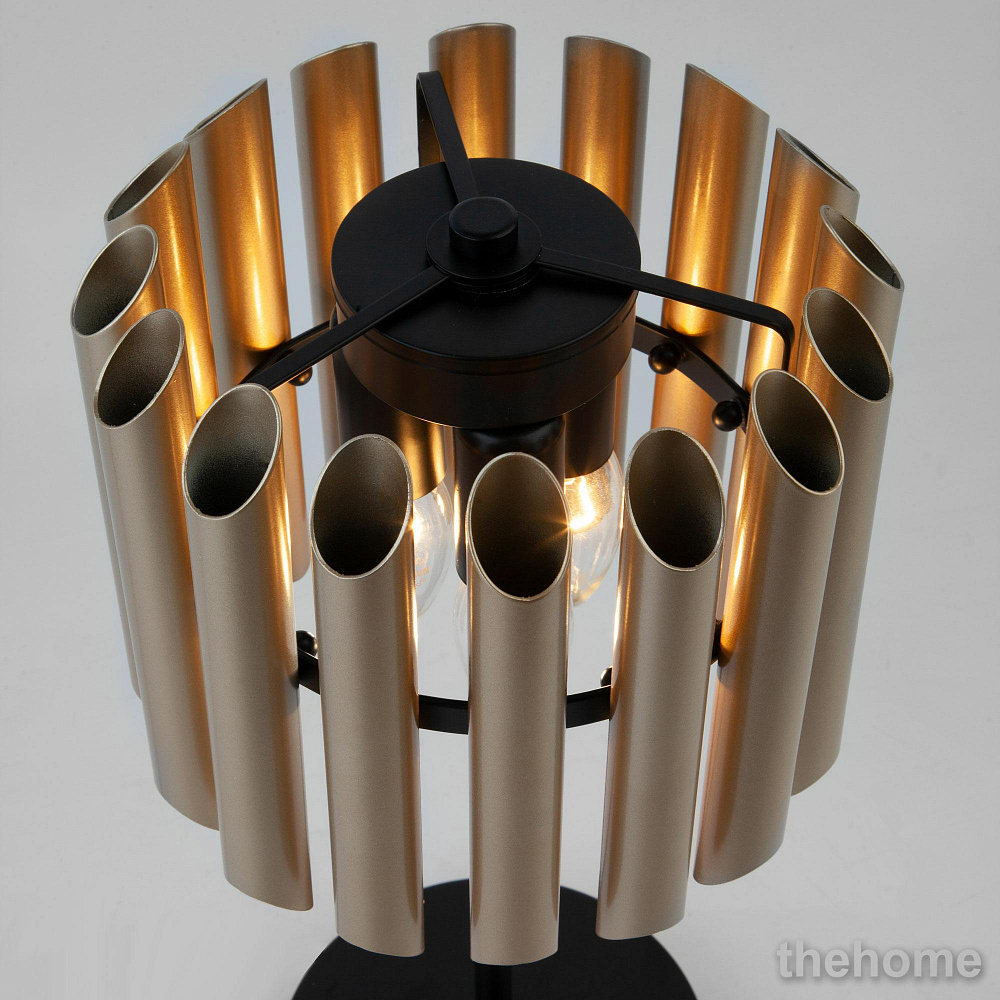 Настольная лампа с металлическим плафоном Bogate's Castellie 01106/3 - 3