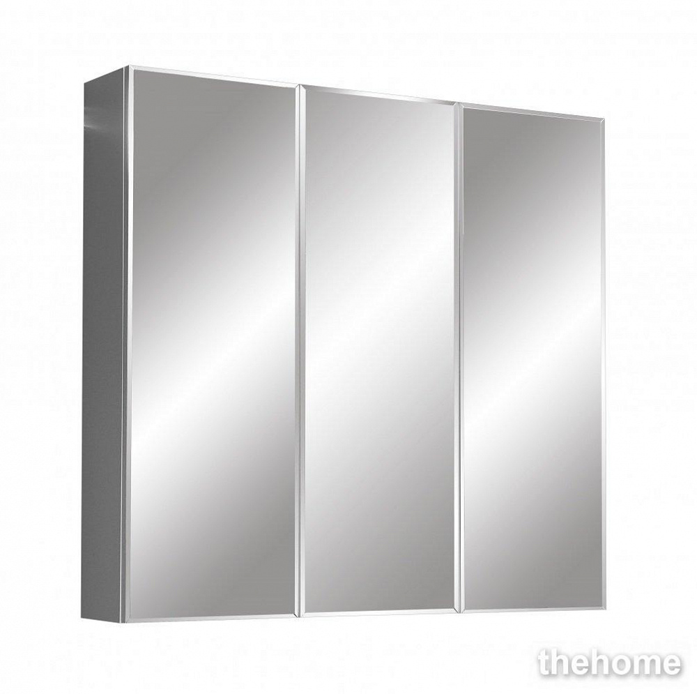 Зеркальный шкаф Stella Polar Концепт Парма 80 SP-00000126 80 см, 3 двери, белый - TheHome