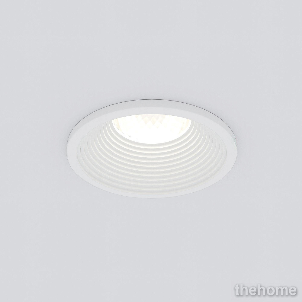 Встраиваемый светодиодный светильник белый Elektrostandard Gudi 25028/LED 4690389182495 - TheHome