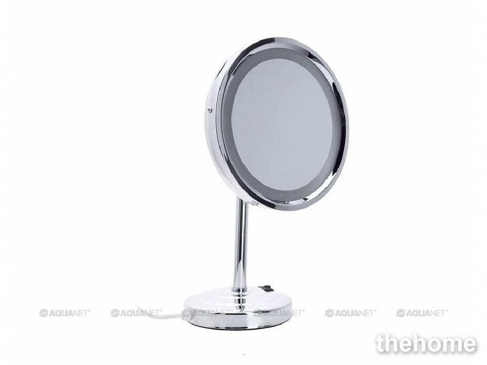 Косметическое зеркало Aquanet Lvyi 2209D, с LED-подсветкой, хром - TheHome