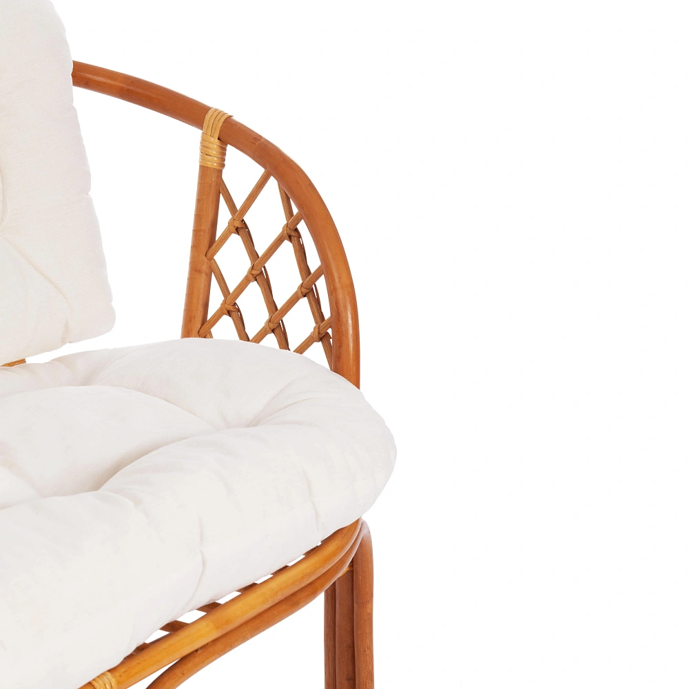 Комплект для отдыха BAHAMA (диван + 2 кресла + стол со стеклом) /с подушками/ TetChair 10090 - 7