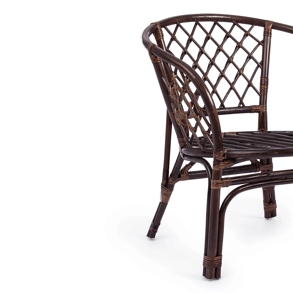 Комплект для отдыха BAHAMA (диван + 2 кресла + стол со стеклом) /с подушками/ TetChair 15383 - 12