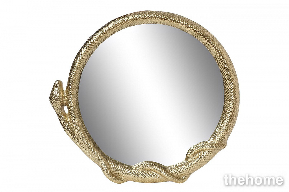 94PR-22502 Зеркало декоративное "Змейка" цвет золото 78*74*5см Garda Decor - TheHome