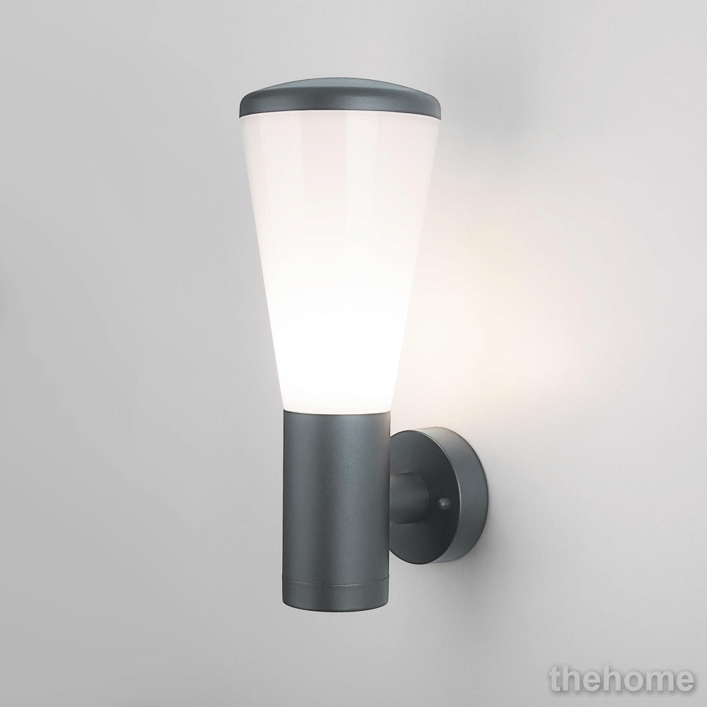 Настенный уличный светильник IP54 серый Elektrostandard Cone 1416 TECHNO 4690389068478 - TheHome
