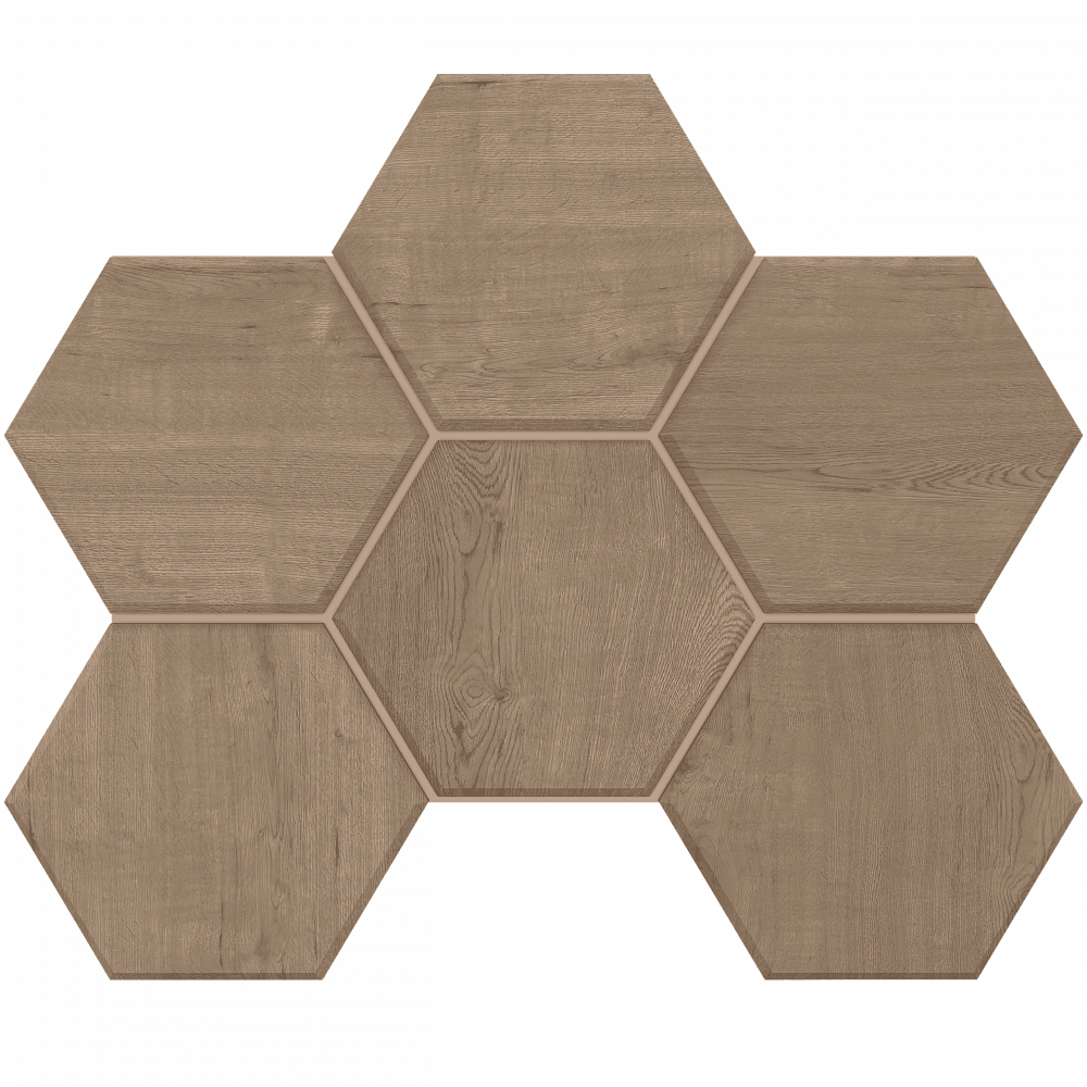 Мозаика CW03 Hexagon 25x28,5 непол. - TheHome