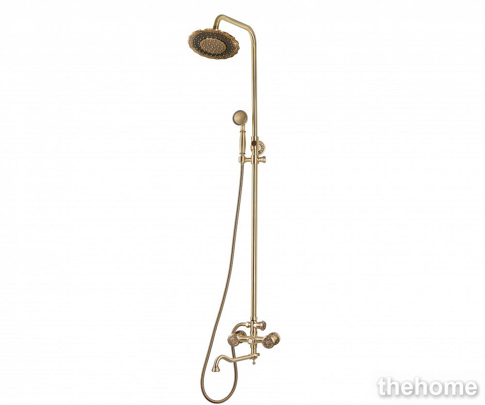 Комплект двухручковый для ванны и душа Bronze de Luxe ROYAL 10121DDF - TheHome