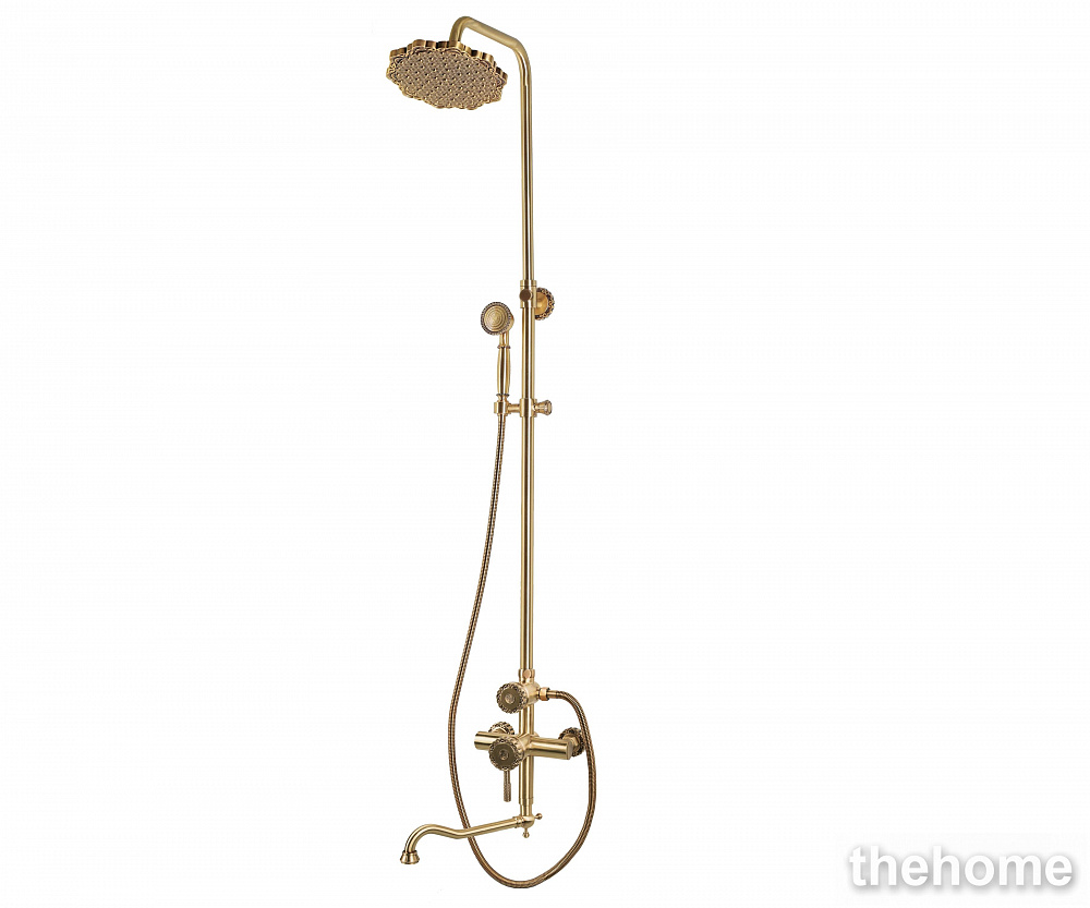 Комплект одноручковый для ванны и душа Bronze de Luxe Windsor 10120DF/1 - TheHome