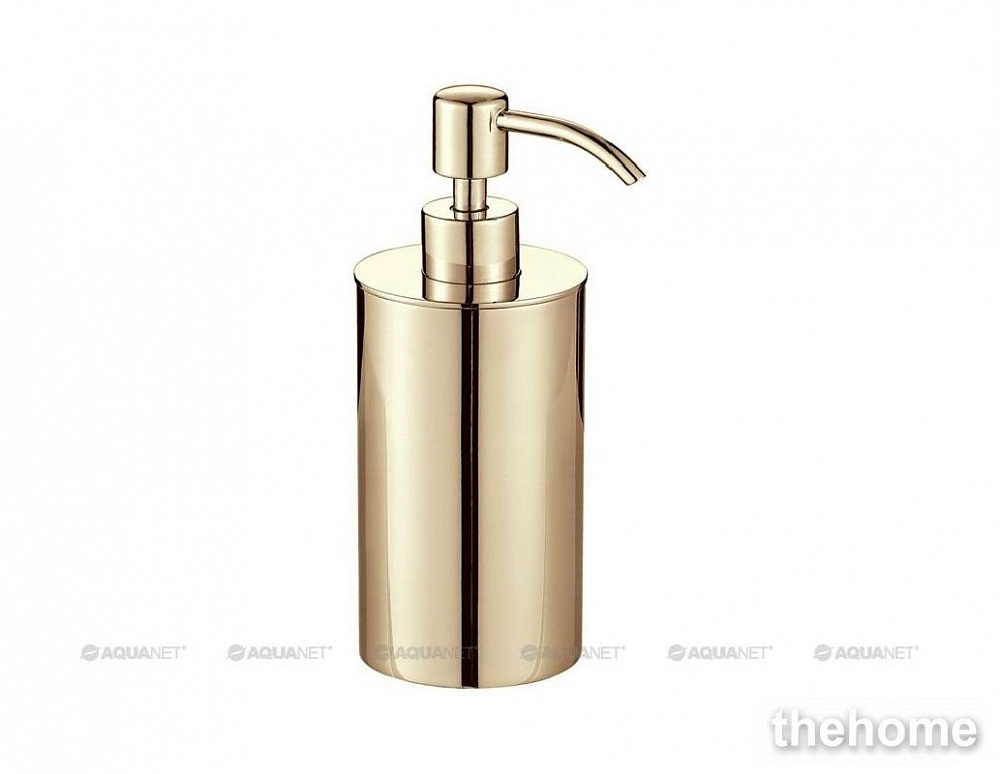 Дозатор для мыла Aquanet 8189-GP, золото - TheHome