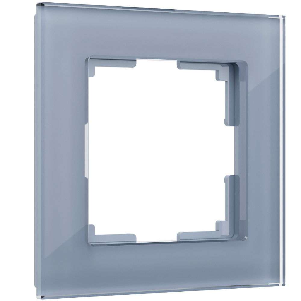 Рамка на 1 пост серый,стекло Werkel Favorit W0011115 - TheHome
