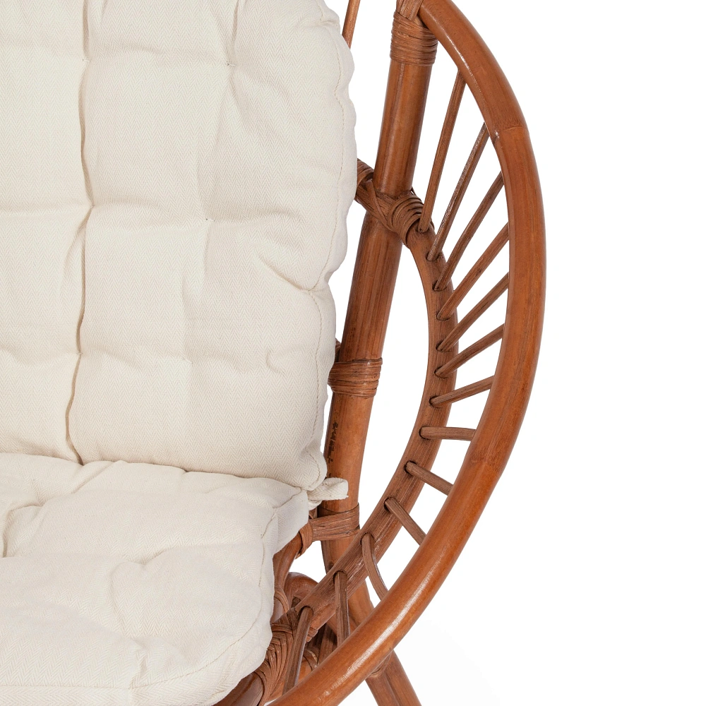 Комплект для отдыха TURKEY (стол круглый (со стеклом)+2 кресла + диван) /с подушками/ TetChair 12639 - 10