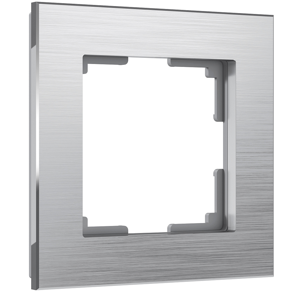 Рамка на 1 пост алюминий Werkel Aluminium W0011706 - TheHome