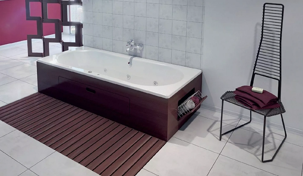 Стальная ванна BLB Duo Comfort HG 180x80 см - 2
