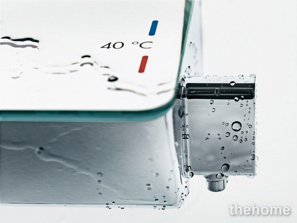 Термостат для ванны с душем Hansgrohe Ecostat Select 13141000 хром - 11