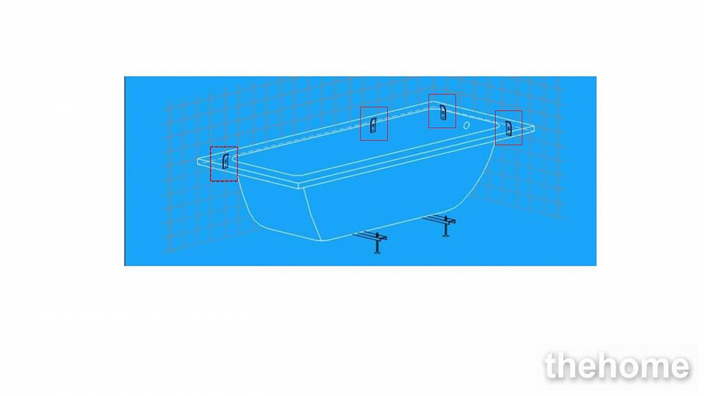 Крепления Ideal Standard для ванны GW0018067 - 4