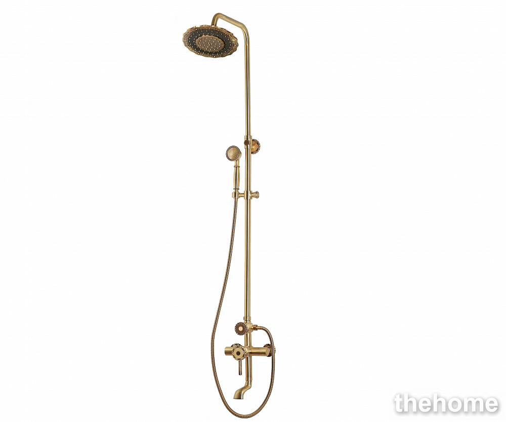 Комплект одноручковый для ванны и душа Bronze de Luxe Windsor 10120DF - TheHome