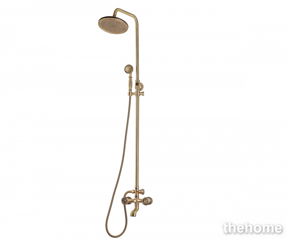 Комплект двухручковый для ванны и душа Bronze de Luxe ROYAL 10121R - TheHome