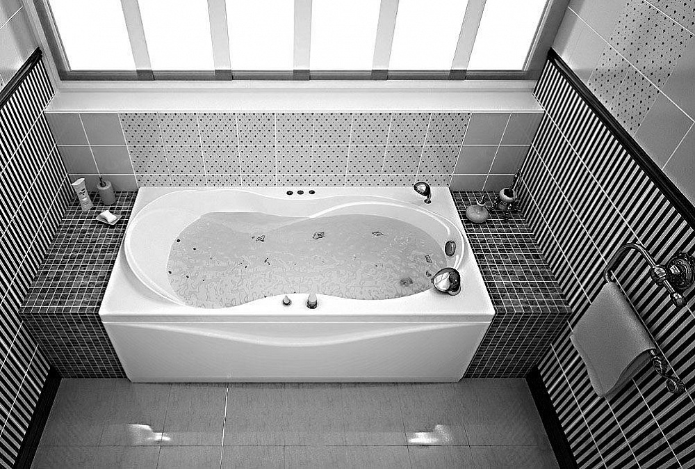 Акриловая ванна Aquanet Grenada 180х90 - 14