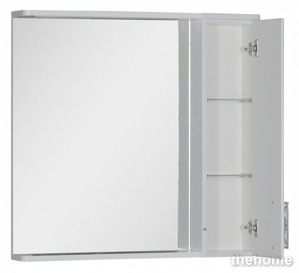Зеркало-шкаф Aquanet Паллада 90 белый - 3